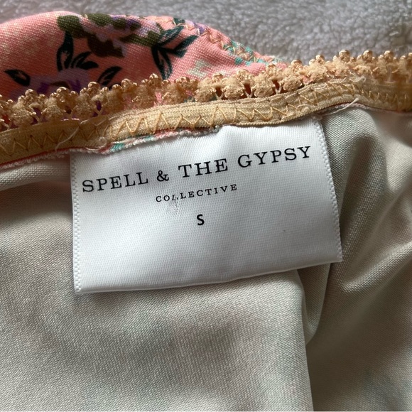 Spell & The Gypsy Collective City Lights Bodysuit in Peach - Picture 11 of 15